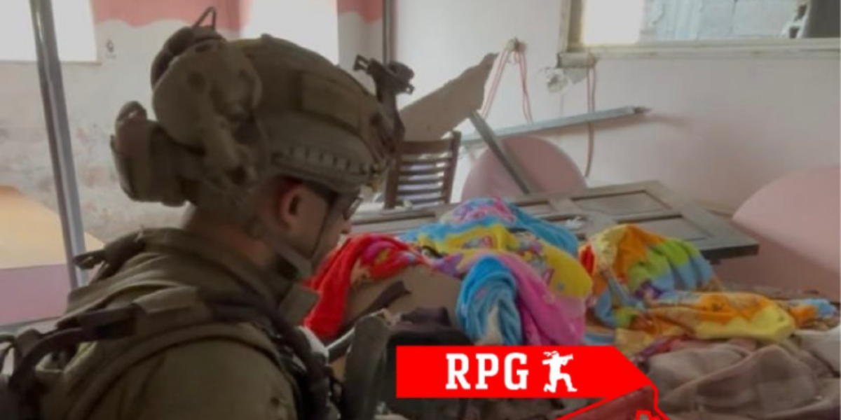 WATCH: IDF drones find Hamas weapons in school, RPG in child’s room in Gaza Strip