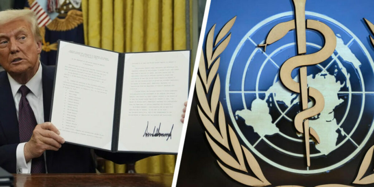 Trump signs executive order to withdraw U.S. from WHO