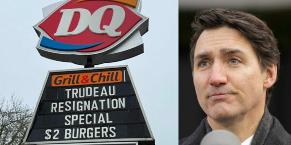 Burger politics: Langley Dairy Queen dishes out Trudeau resignation ‘specials’