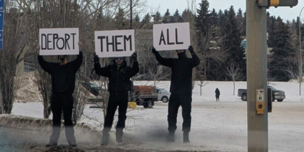 RCMP investigating ‘deport them all’ demonstrators after repeatedly disregarding pro-Hamas protesters