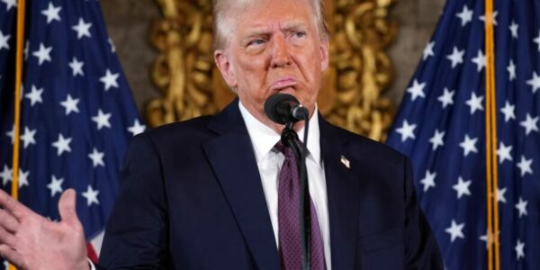 Trump says he will ‘absolutely’ impose tariffs on the EU