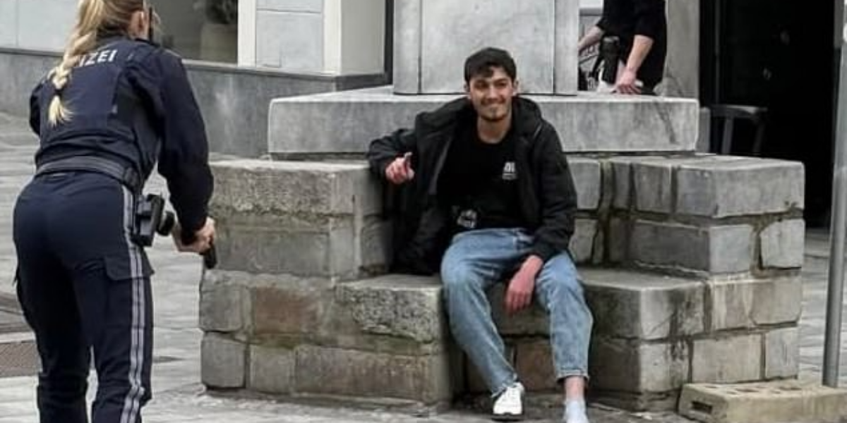 Syrian asylum seeker was ‘laughing’ as he stabbed 14-year-old boy to death and knifed several others in Austrian rampage before hero bravely mowed him down – as Elon Musk slams European leaders for latest ‘Islamist’ attack