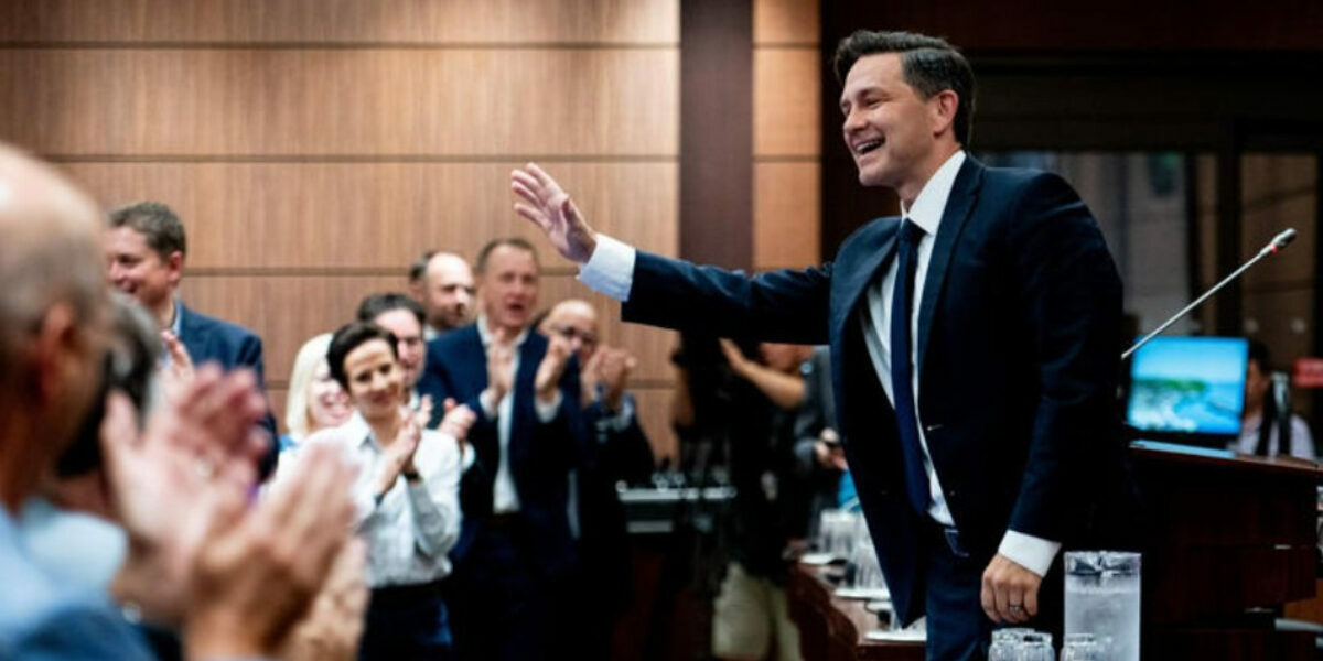 Conservative caucus meets in Ottawa as poll numbers slump and Trump’s threats loom