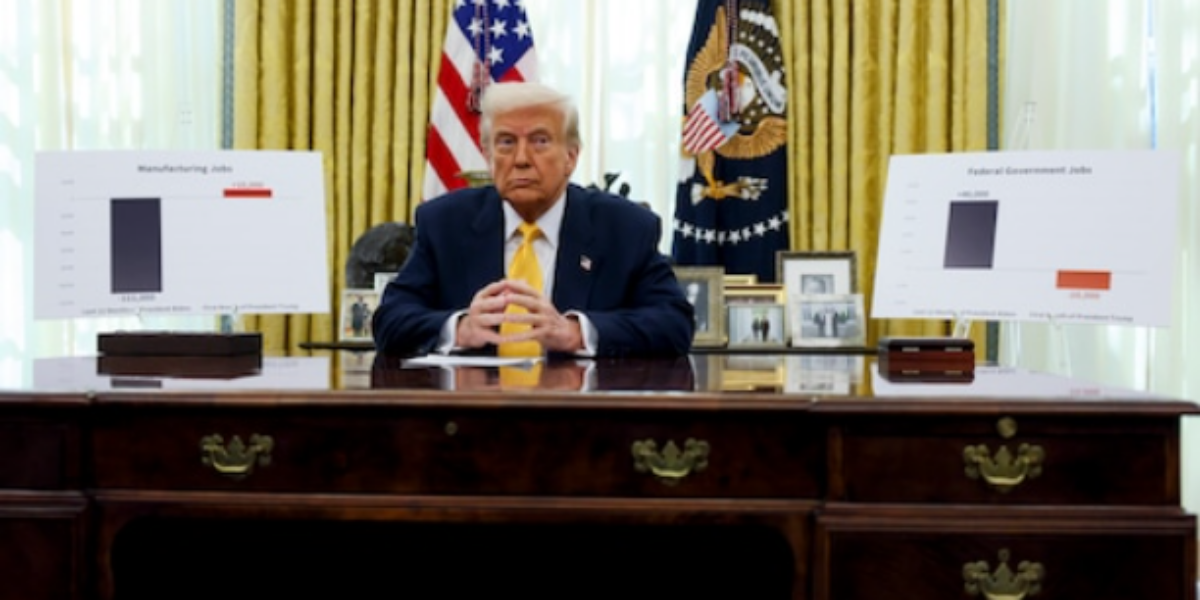 Trump says steel, aluminum tariffs will soar after Ontario electricity tax