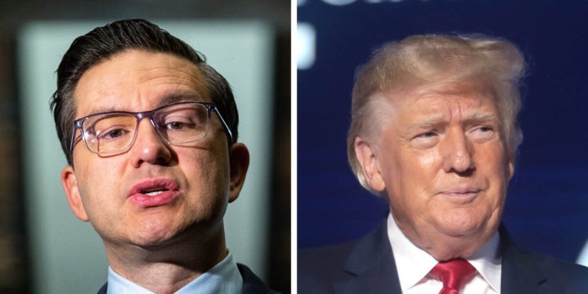 ‘Stop the tariffs, stop the chaos’: Poilievre to Trump