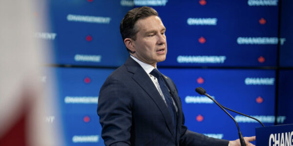 Poilievre warns of dystopian future if Liberals are re-elected