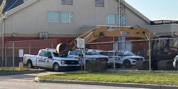BUCKET LIST: Man goes on crazed rampage in stolen backhoe and Bonnyville RCMP detachment