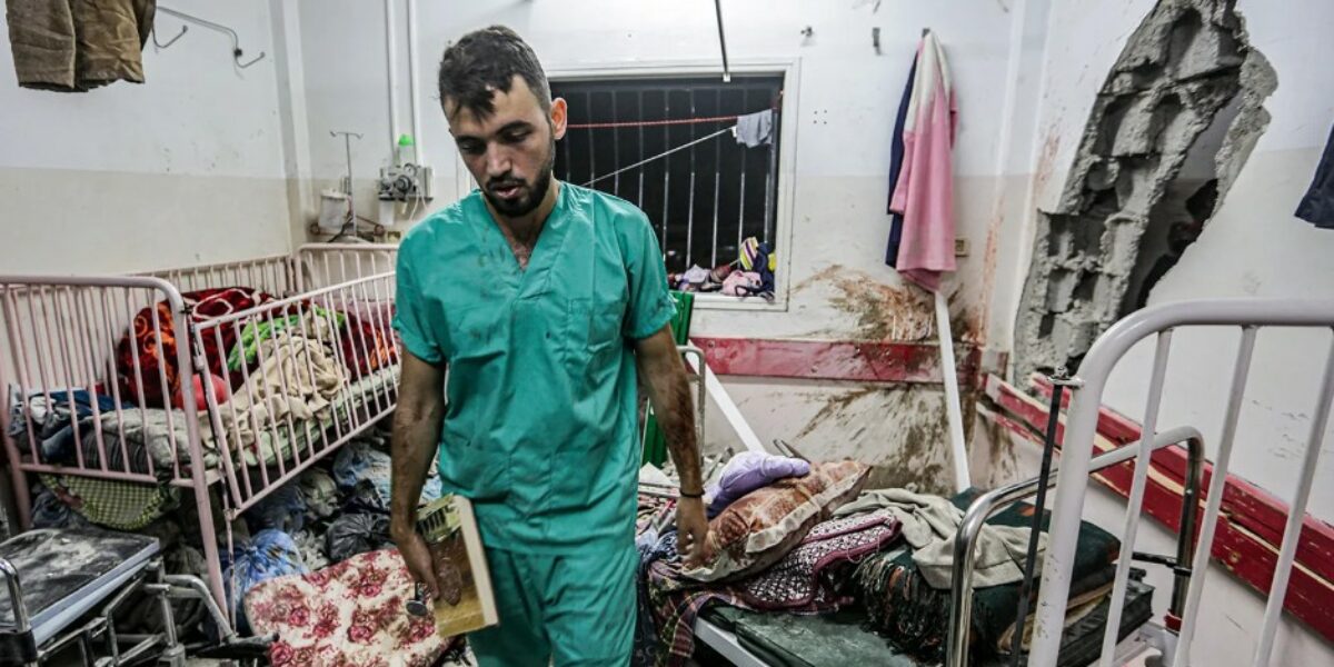 Palestinian journalist among two killed in Israeli attack on Gaza hospital