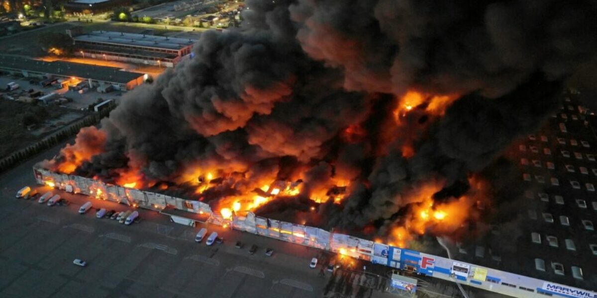 Poland confirms Russia behind fire that destroyed Warsaw’s biggest shopping centre