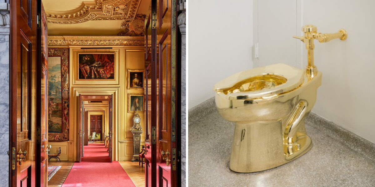 Man who tried to sell stolen US$6.4M gold toilet spared jail