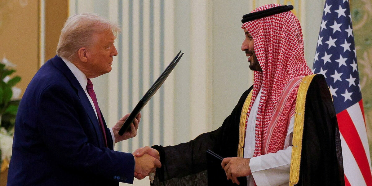 Trump says US to lift Syria sanctions, secures $600 billion Saudi deal