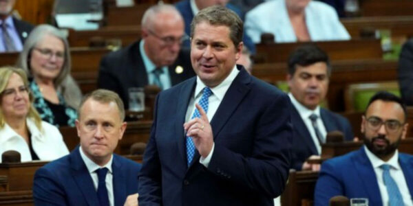 Tories accuse PM of thinking about Brookfield’s ‘bottom line’ with EV mandate