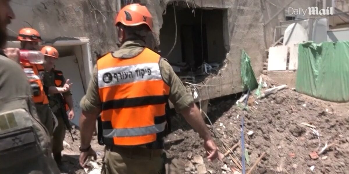 Shocking damage caused by Iranian drone attack in Israel