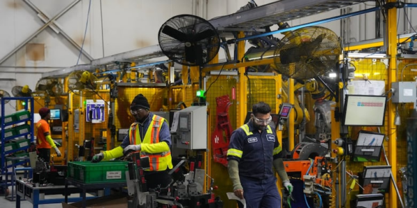 Canada’s GDP shrank in April, with hefty decline in manufacturing