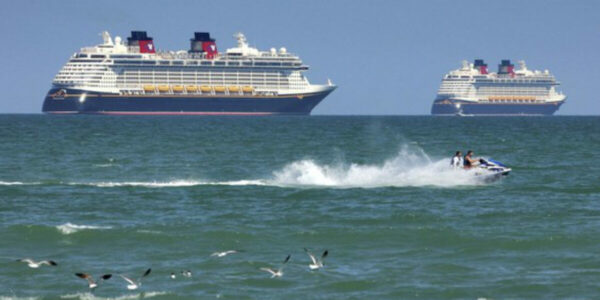 Disney cruise ship rescue team saves girl and father after overboard fall