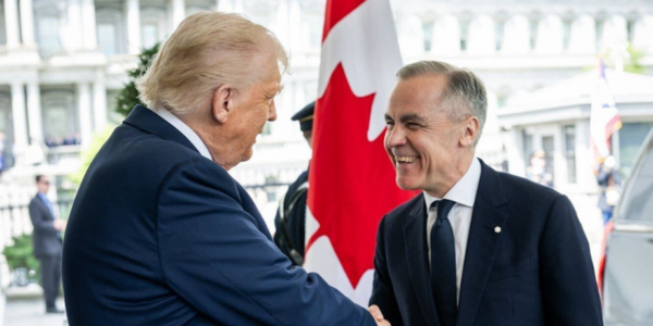 FIRST READING: The remarkably few elbows Carney has thrown at Trump