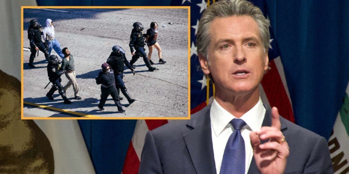 Furious Newsom Says He Won’t Stand Silently By While Trump Fixes California