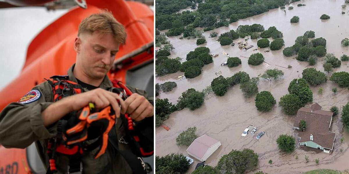 Solitary Rescuer Leads 165 Children to Safety During Recent Texas Flooding–Hailed as a Hero