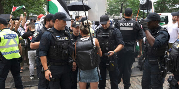 SHOCKING: Threatened with arrest for covering Islamic public prayers