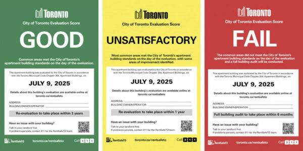 Toronto City Council votes to establish colour-coded ratings for apartment buildings