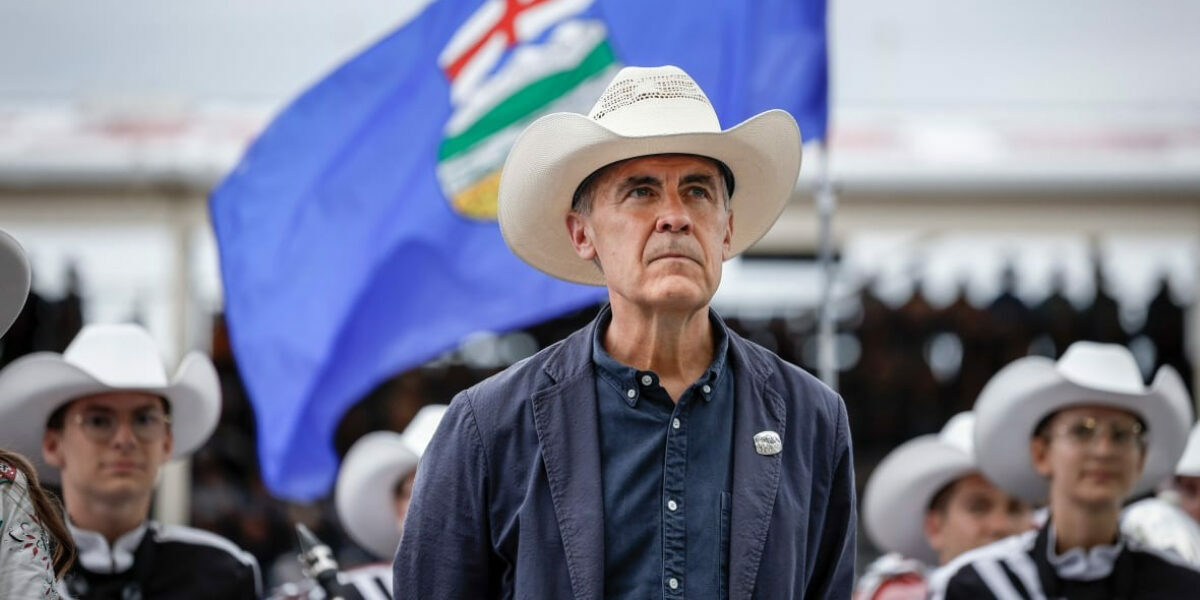 Carney faces boos during appearance at Calgary Stampede