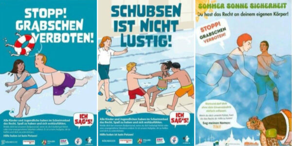 German pool safety campaign in hot water for depicting all offenders as ethnic Germans