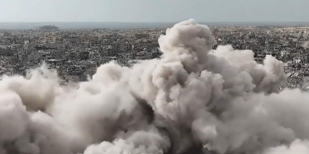 Israel levelling thousands of Gaza civilian buildings in controlled demolitions