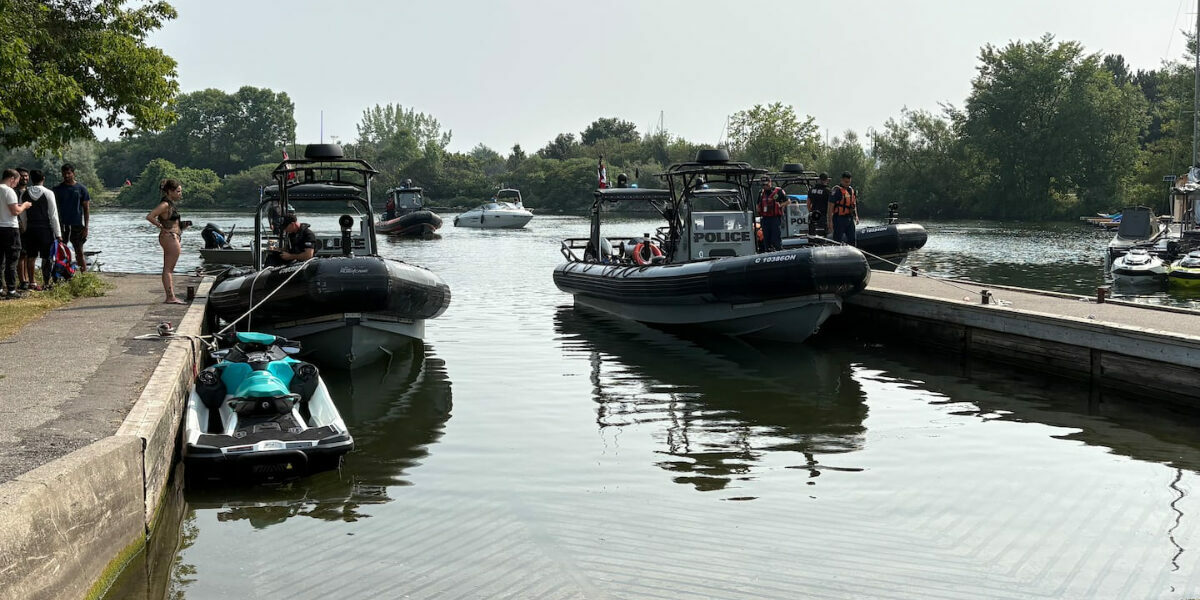 Man in his 30s in hospital following jet ski collision in Lake Ontario