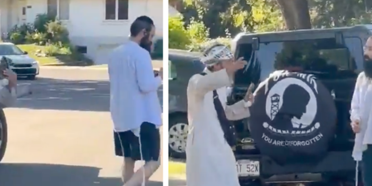 Leslie Roberts: Man in keffiyeh threatens Montreal Jew: ‘We will kill you all”