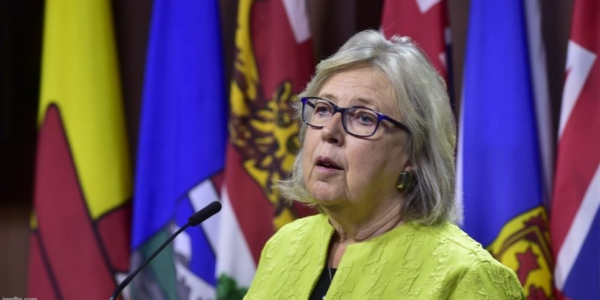 May says she won’t lead Green party in next federal election