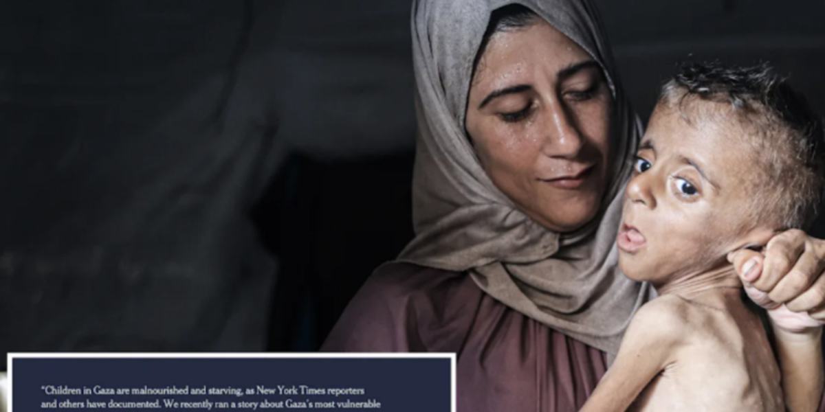 J.D. Tuccille: The alleged ‘journalistic malpractice’ behind questionable photos of starving Gazans