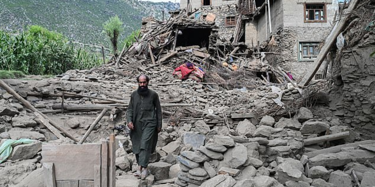 Taliban left Afghan women ‘to die under rubble’ following huge earthquakes as strict religious code meant men couldn’t touch them, reports claim