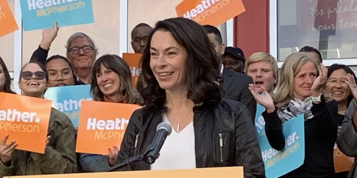 NDP leadership candidate McPherson stands by ‘purity test’ remarks after criticism from fellow MP