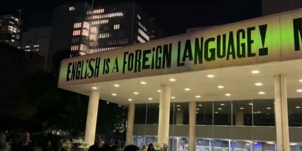 WARMINGTON: ‘Resistance’ tag on City Hall more than art; was a protest