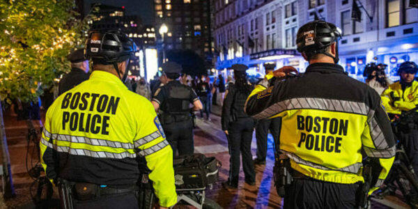 Boston Police Officers Hospitalized With Broken Bones After Being Attacked by Hamas Supporters During Students for Justice in Palestine March to Celebrate October 7 Attack on Israel