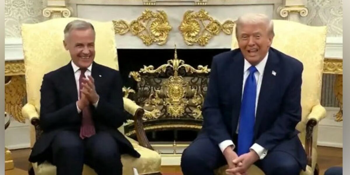 I Want To Be Great Man Too’: Trump’s Quip On Canada Deal With Mark Carney Leaves Oval Office In Laughter