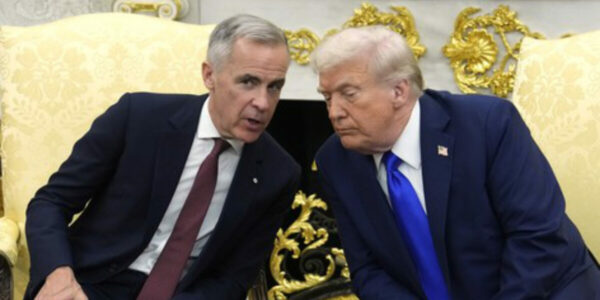 GOLDSTEIN: Carney, not Poilievre, sucking up to Trump