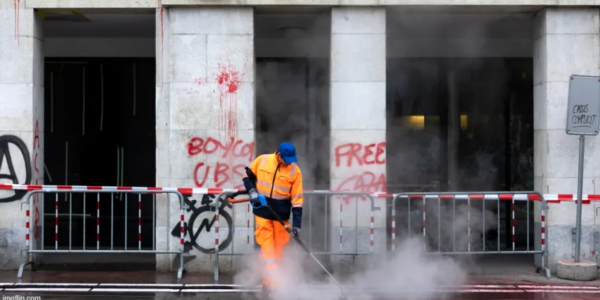 Pro-Palestine protest in Bern: 18 police officers injured