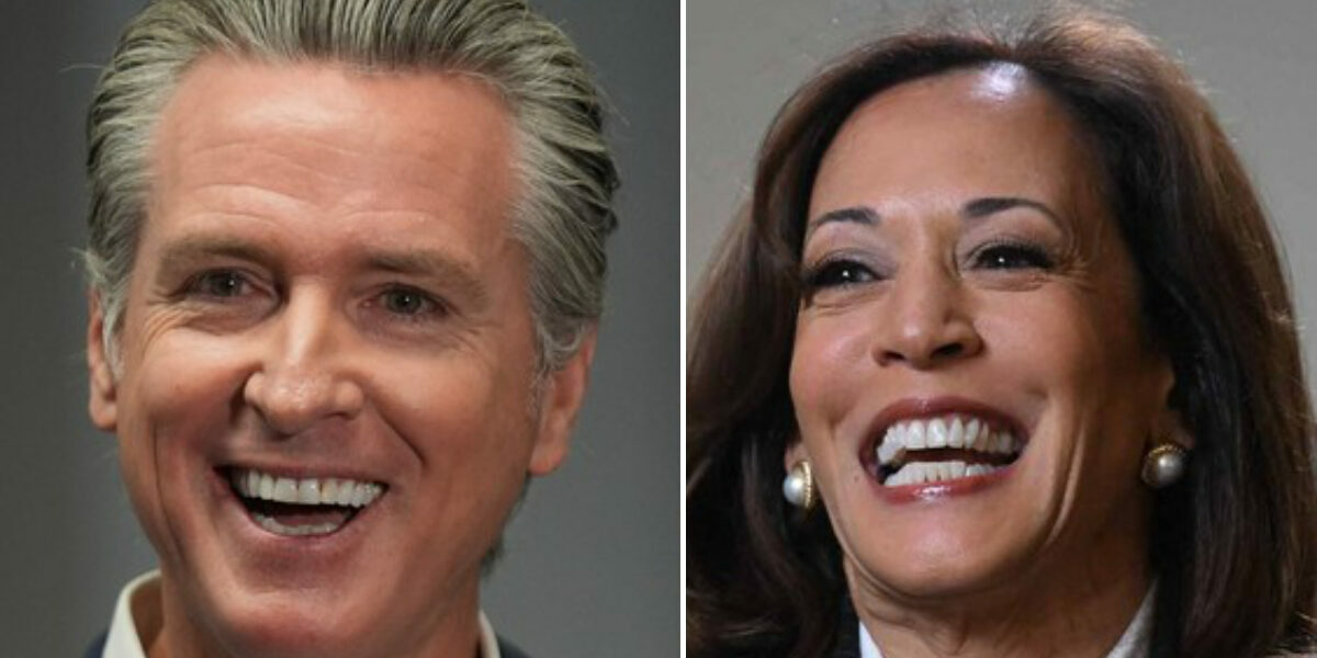 Democrats Gavin Newsom, Kamala Harris looking ahead to 2028 presidential campaign