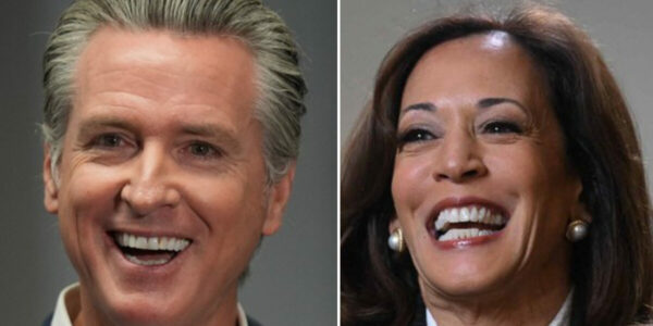 Democrats Gavin Newsom, Kamala Harris looking ahead to 2028 presidential campaign