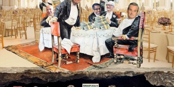 The luxury gap: Trump builds his palace as Americans face going hungry