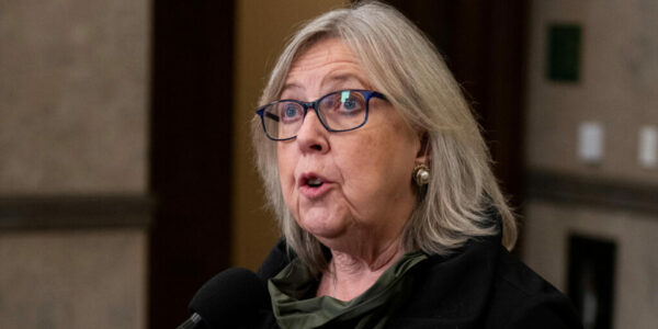 Elizabeth May goes off the deep end defending oil tanker ban