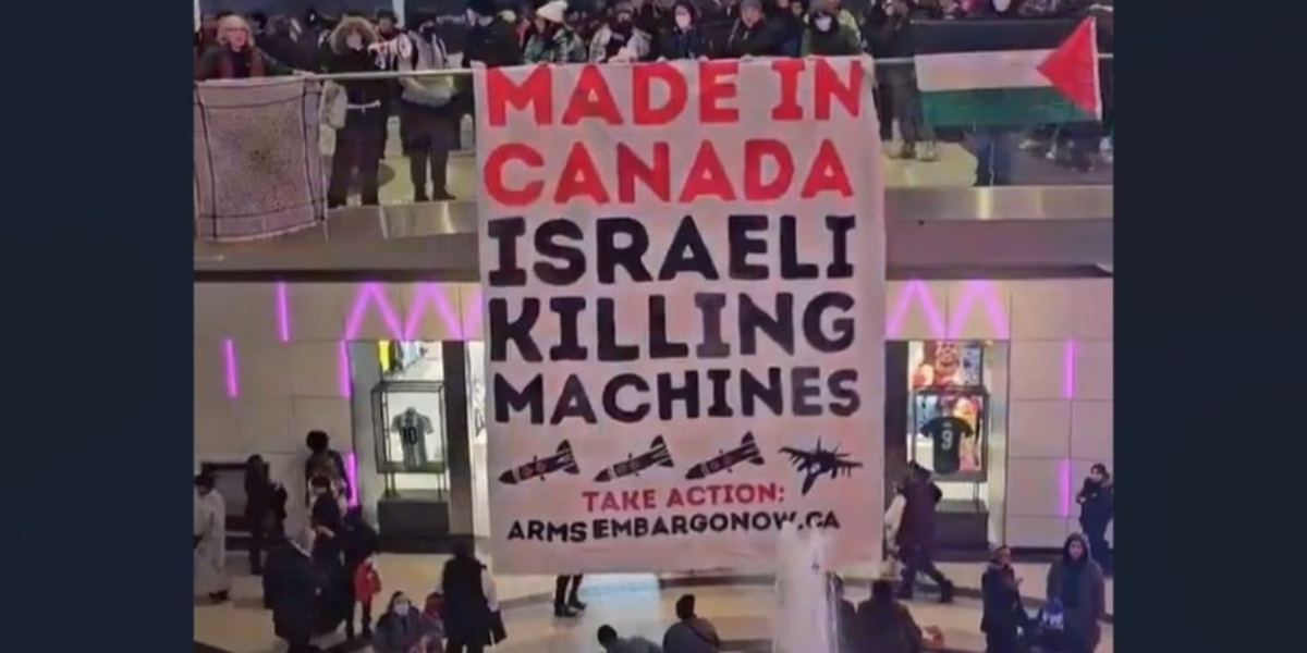 LILLEY: Hamasniks disrupt Boxing Day shopping at Eaton Centre