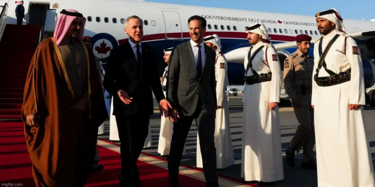 Canada talks trade with Qatar as Carney touches down in Doha