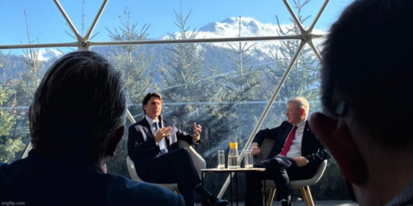 In Davos, Justin Trudeau argues for more of Canada’s ‘soft power’ as Katy Perry watches