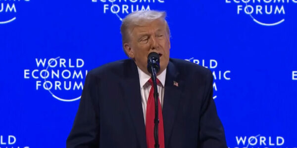 Trump to Davos globalists: no open borders, no climate hoax, no love for Carney’s China deal