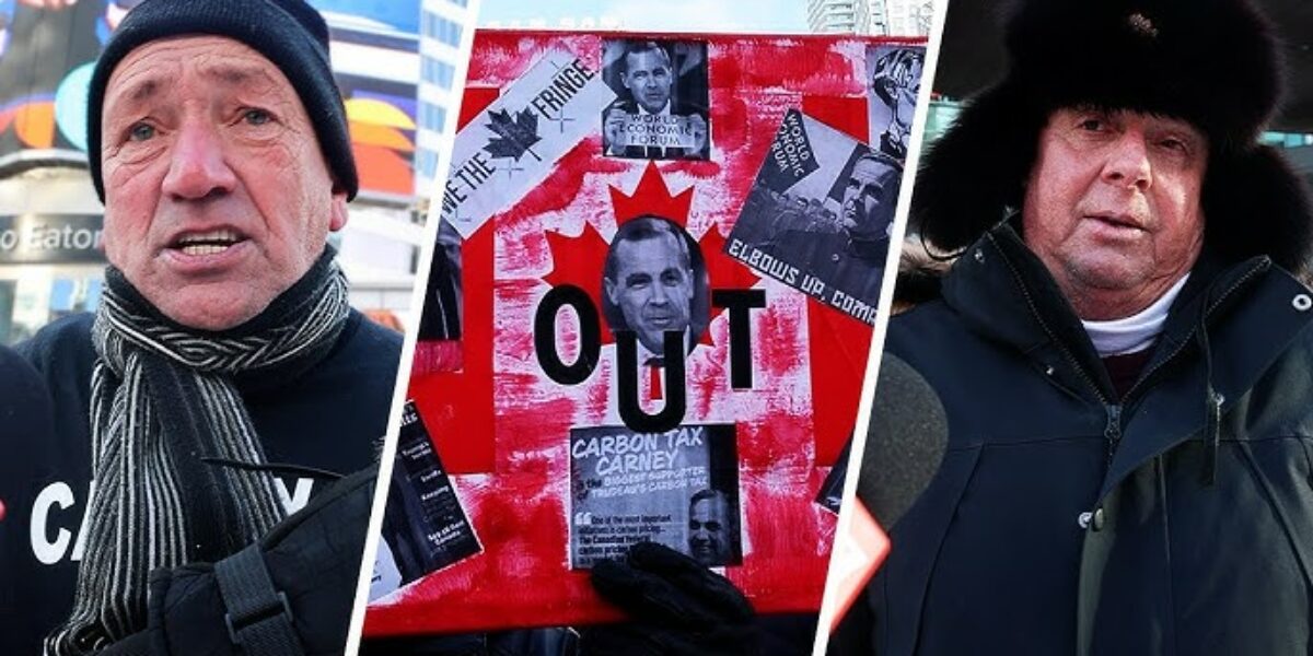 ‘All talk and no action’: Protesters say Carney failing to deliver