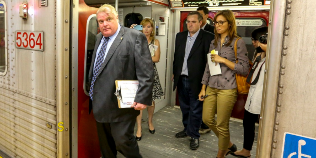 Brad Bradford: Rob Ford was right — Toronto needs underground transit