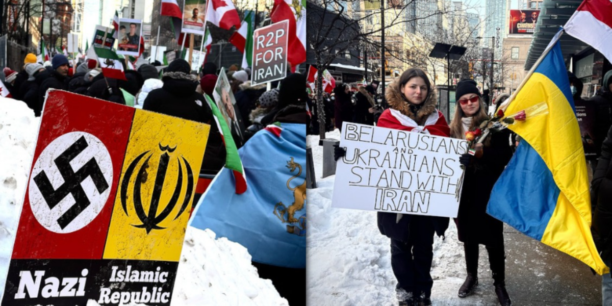 Adam Zivo: Canada’s anti-Iranian regime protests a stark contrast from ‘pro-Palestinian’ mayhem