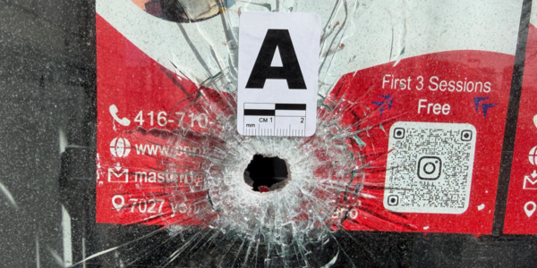 Terrorism in Thornhill? An Iranian activist’s boxing club is peppered with 17 bullets